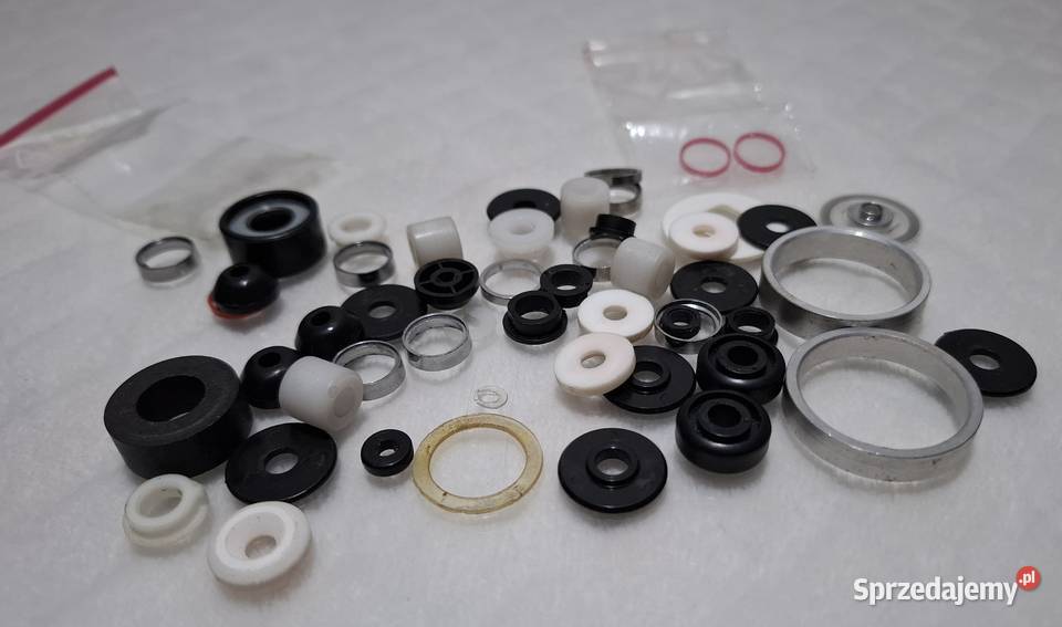 Plastikowe podkładki tuleje mix zestaw śląskie Czeladź