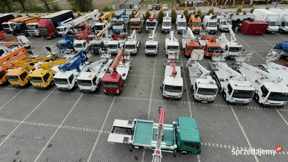 Renault Maxity Podnośnik Koszowy 165m Multitel centralny zamek Widełki sprzedam