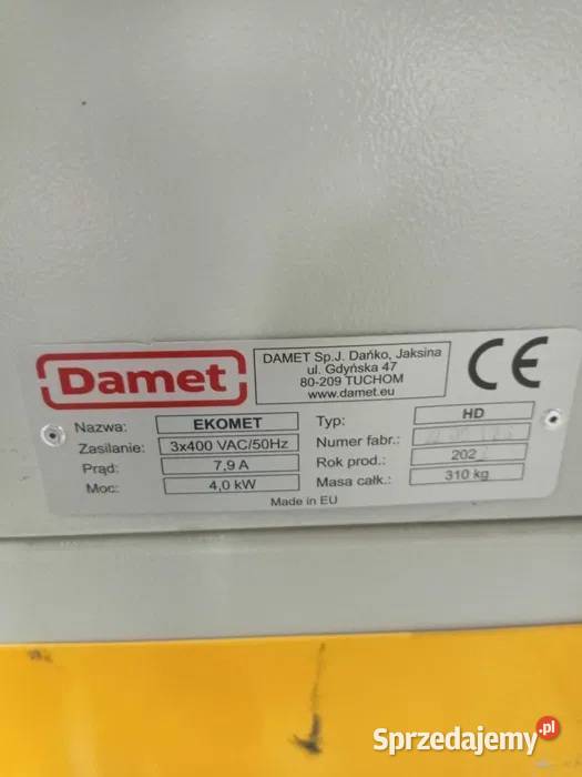 Damet HD Nacinarka kartonów wypełniacz kartonowy Iskrzynia