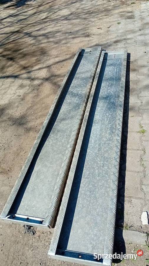 Solidne najazdy aluminiowe 250cmx35