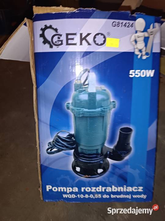 geko pompa rozdrabniacz typ g8124 model wqd Narzędzia Parczew