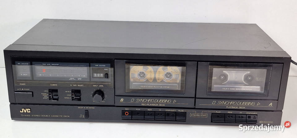 JVC TD W 103 TDW103 magnetofon casette deck Międzychód sprzedam