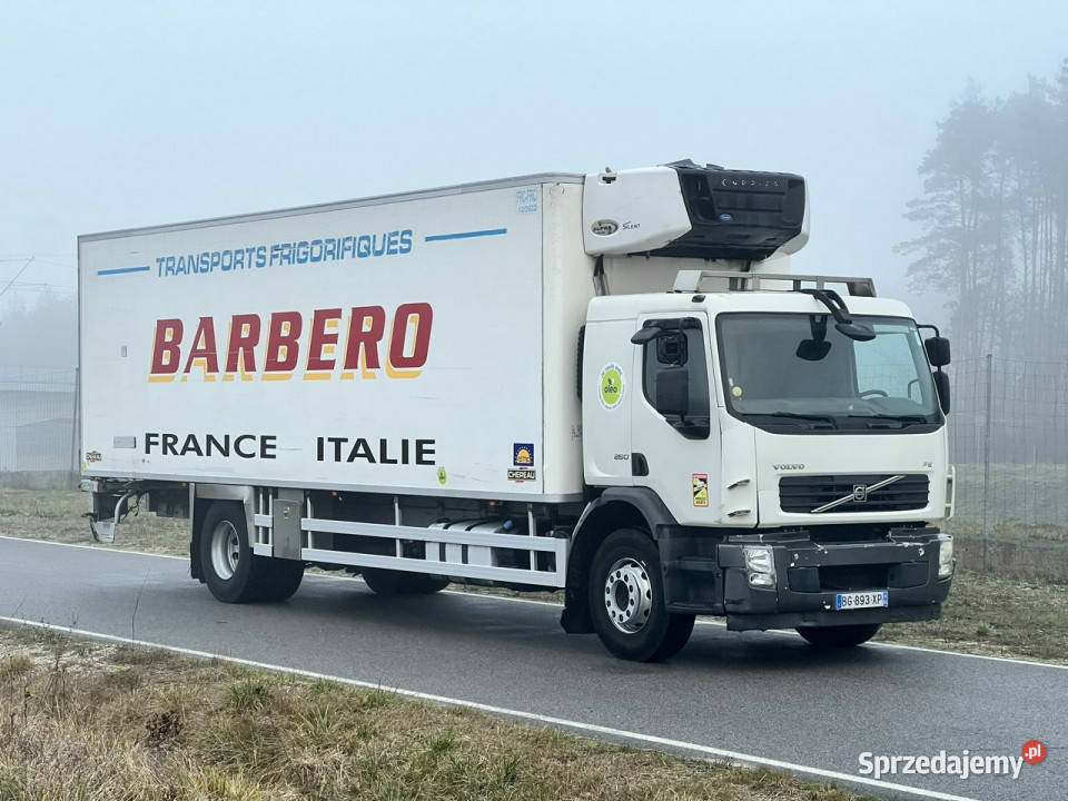 Volvo FE 260 Chłodnia Chereau Sprowadzony EURO 5 Samochody ciężarowe Kopana