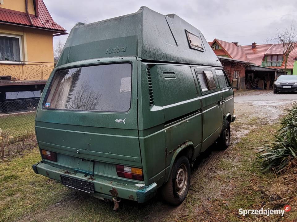 T3 Caravelle Westfalia Camper Zabytek uszkodzony Juszczyn