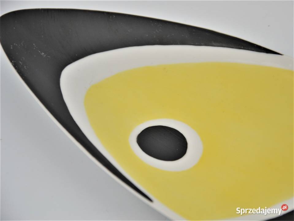 Patera ala Picasso Zsolnay Trk Janos design lata Warszawa