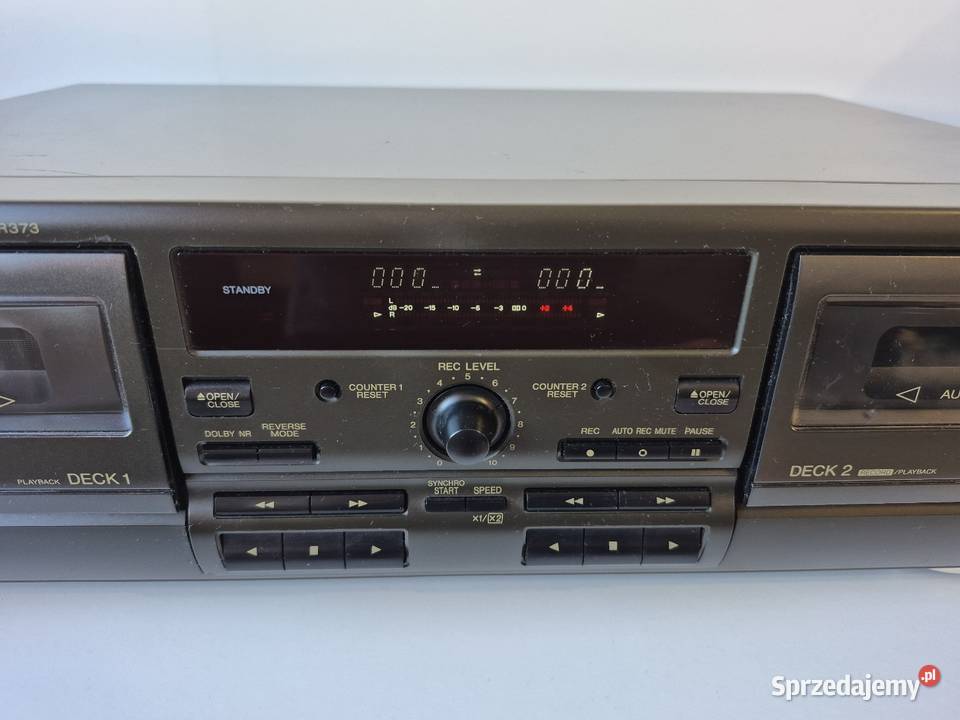 Technics RSTR 373 magnetofon kasetowy Jawor