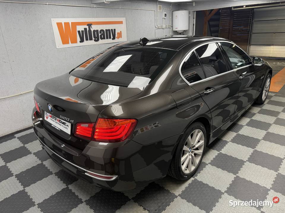 Salon Polska sedan xDrive jasne wnętrze automatyczna Seria 5 Poznań