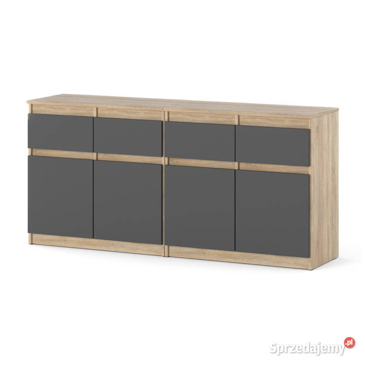 Komoda 4 Szuflady Drzwiczki Nowoczesna Szafka Komody Meble Elbląg sprzedam