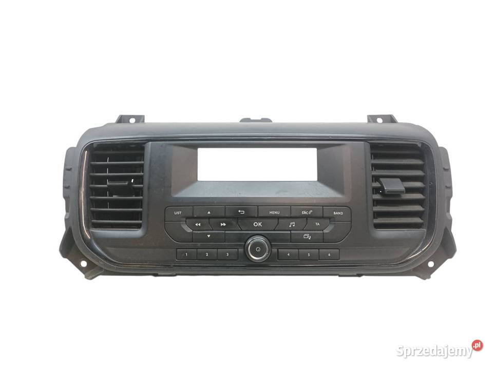 KRATKI NAWIEWU ŚRODKOWA PANEL RADIA 98120819ZD