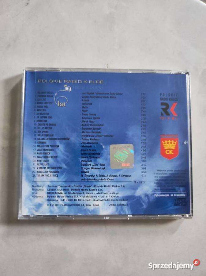 polskie radio kielce 50 lat płyta cd rocznika sprzedam