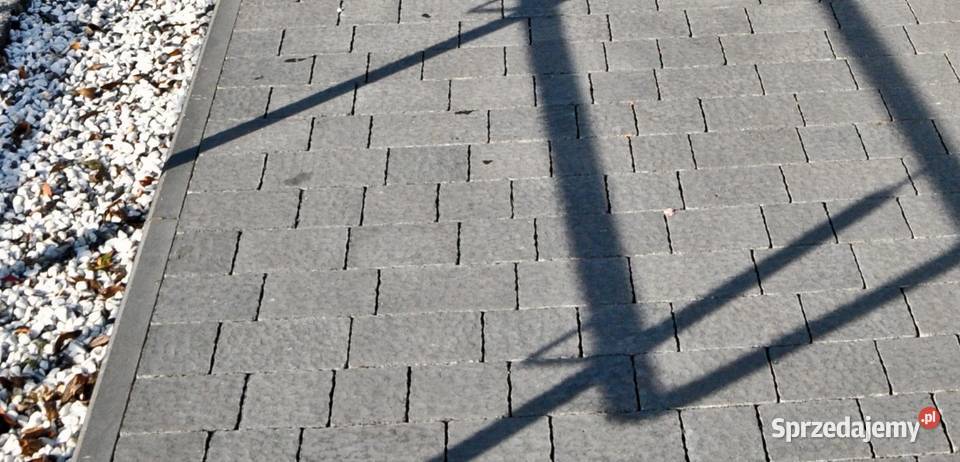 Kostka Brukowa Akropol 6 Grafit Podjazd Taras mazowieckie Wielogóra