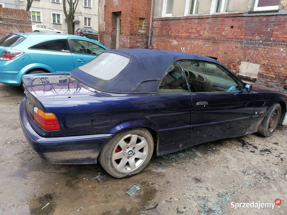 sprzedam 2 bmw e36 cabrio niebieski Świętochłowice