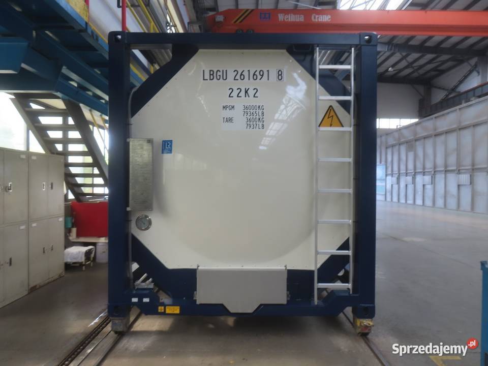 SUPER Kontener 20ft CIMC poj 26 000 litrów L4BN mazowieckie Warszawa