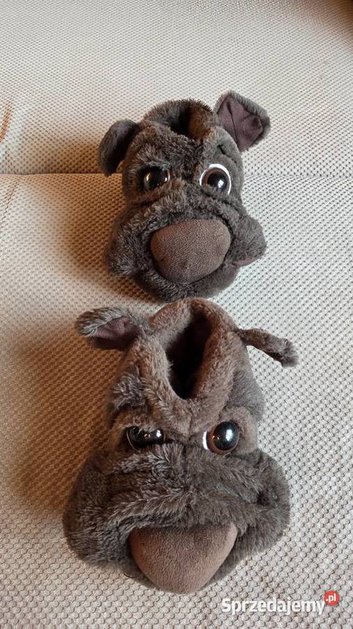 ciepłe kapcie pieski w rozmiarze 3839 Domowe małopolskie Kraków