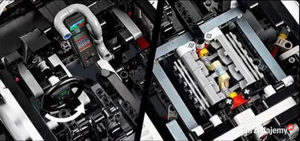 Klocki Technic PORSCHE 911 RSR 1580klocków 50 Pobiedziska