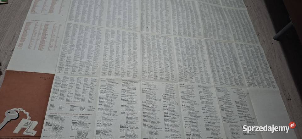 Samochodowa mapa Polski Państwowe Łęczyca