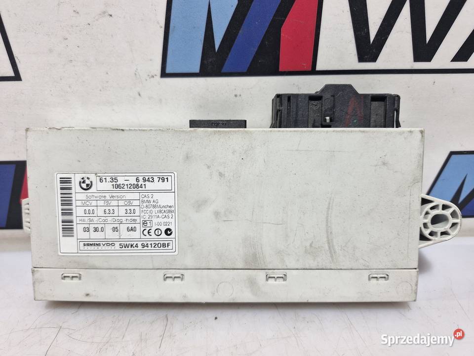 BMW E90 E91 MODUŁ STEROWNIK KOMFORTU CAS 6943791