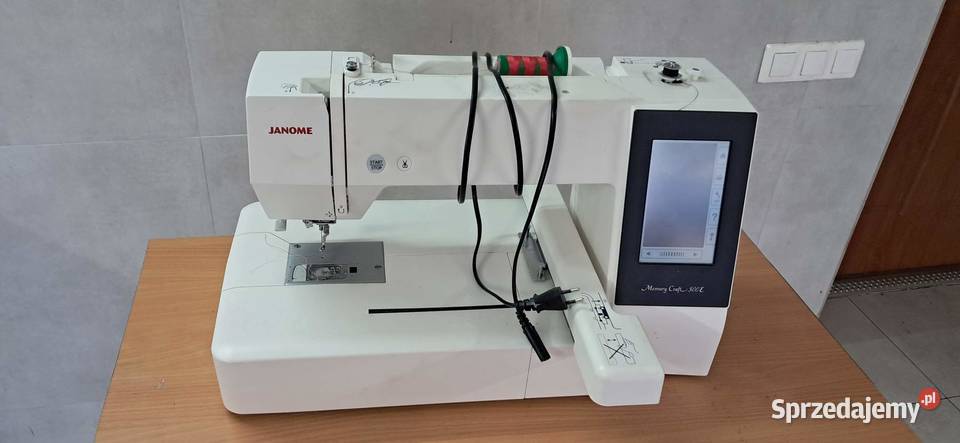 Janome MC 500E Memory Craft hafciarka tamborki kujawsko-pomorskie Inowrocław