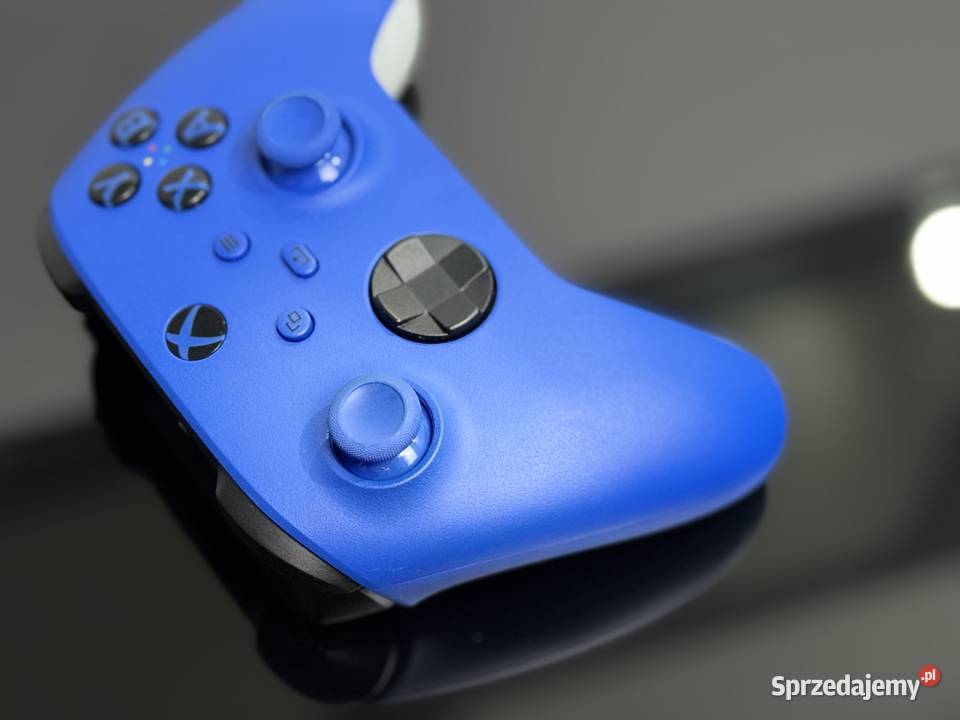 ORYGINALNY PAD XBOX SERIES XS NIEBIESKI SHOCK Śrem sprzedam