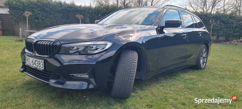 Bmw 318d miekka hybryda bezwypadek światła LED wielkopolskie Koło