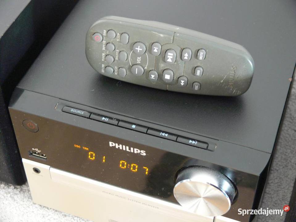 Wieża Philips MCM 2320 pil CD USB mp3 kolumny Jasło sprzedam