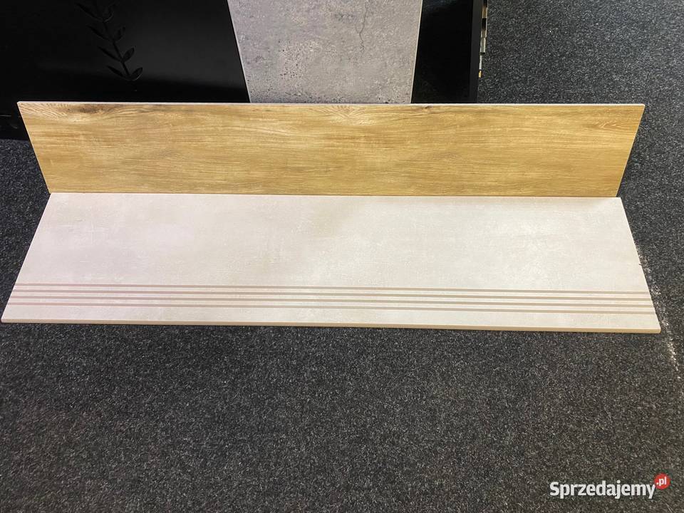 Stopnice gresowe 30x120 podstopnice drewno Zakopane