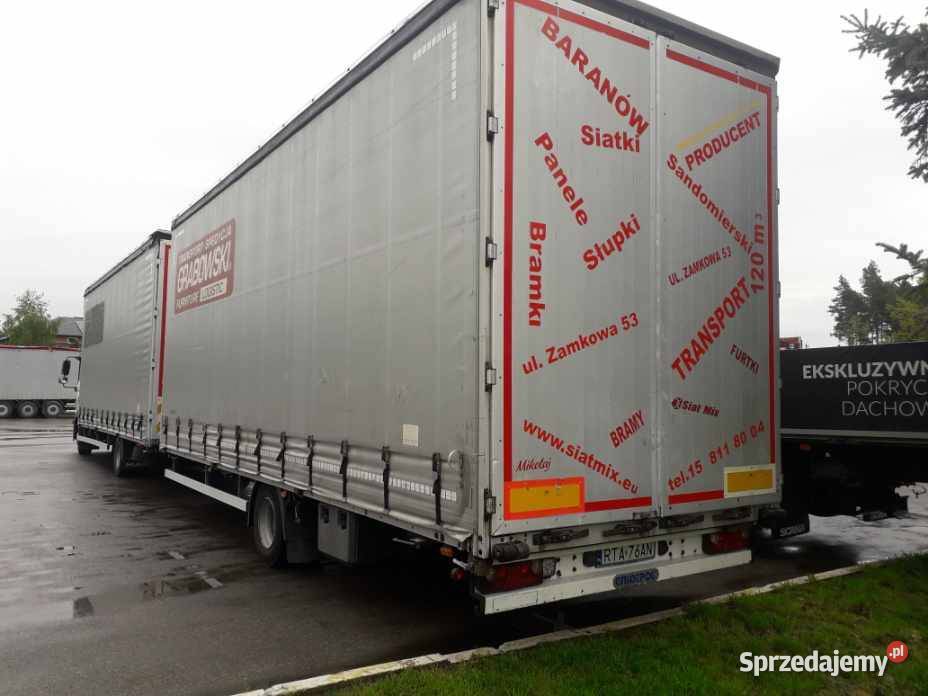 Przyczepa tandem gniotpol przejazdowa 77 Baranów Sandomierski