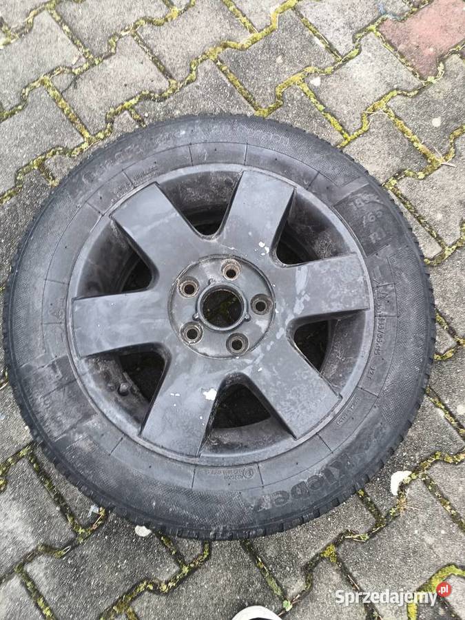 Felgi aluminiowe z oponami kleber 5x112 VW audi Średnica 15" Opole