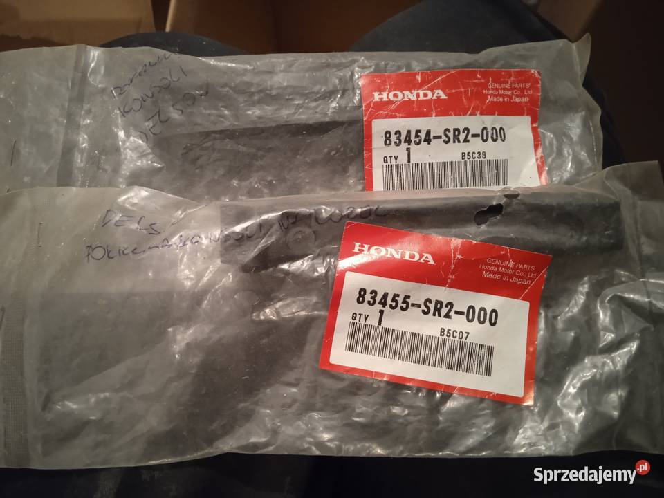 OEM Honda nowa pokrywa konsoli na kubek crx del łódzkie Łódź sprzedam