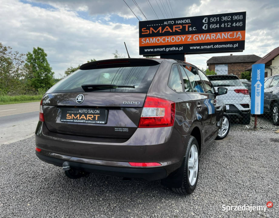 koda RAPID Salon 1Właściciel Serwisowany Bez centralny zamek Rydułtowy