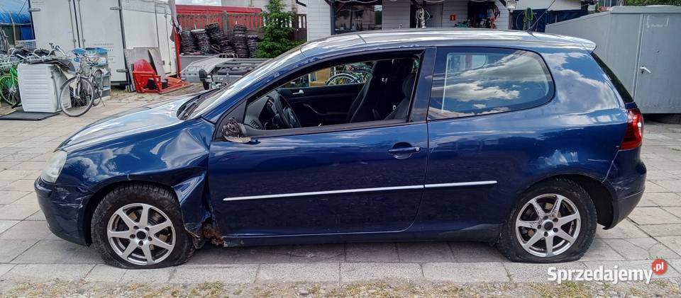 VW Golf V14 BenzynaZ NiemiecUszkodzonyOkazja Golf Szamotuły