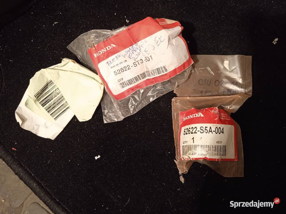 OEM Honda Civic tulejki tylnego zawieszenia VI i osobowe Zawieszenie i układ kierowniczy Łódź sprzedam