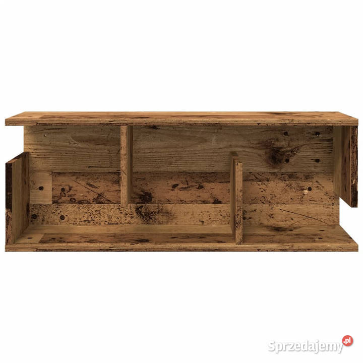 Półka ścienna 80x20x30 stare drewno WM854839 Warszawa