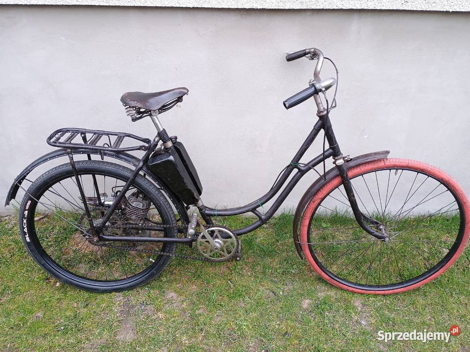 Rower z silnikiem Maw zabytkowy Kurzętnik