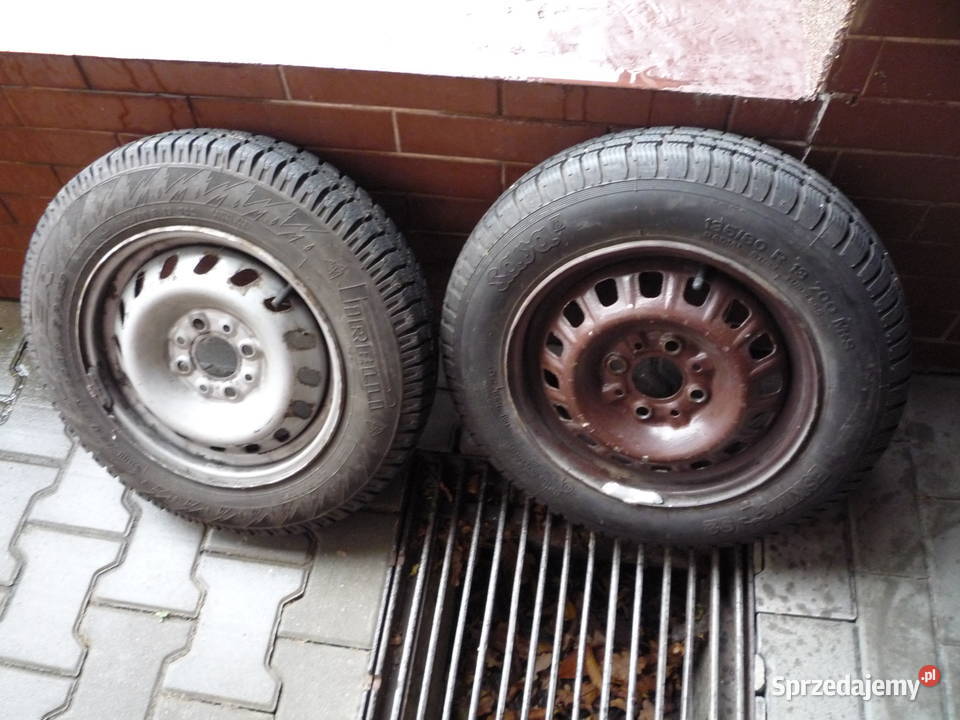 Koła 13 z oponami zimowymi 1358013 do fiat uno Części samochodowe Żywiec