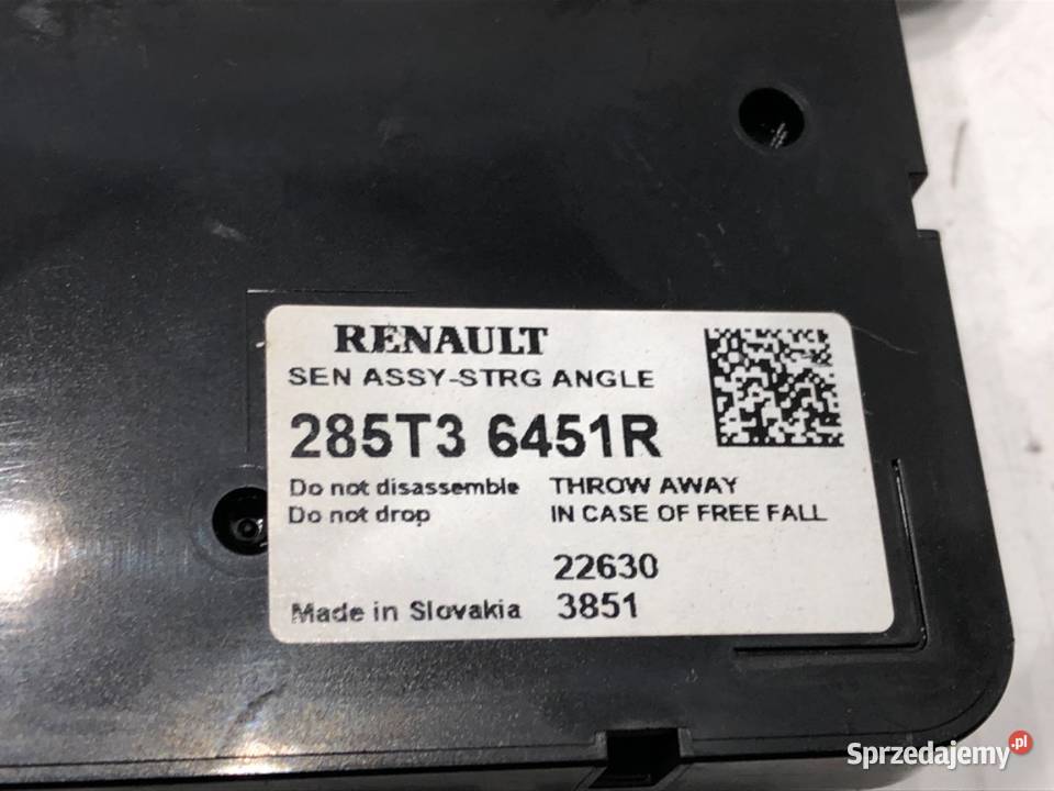 CZUJNIK KĄTA SKRĘTU RENAULT CLIO V 285T36451R podkarpackie