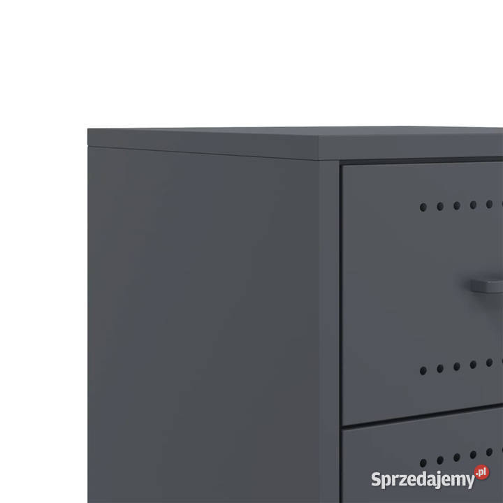 Szafka nocna antracytowa 36x39x435 stal WM846630 Warszawa