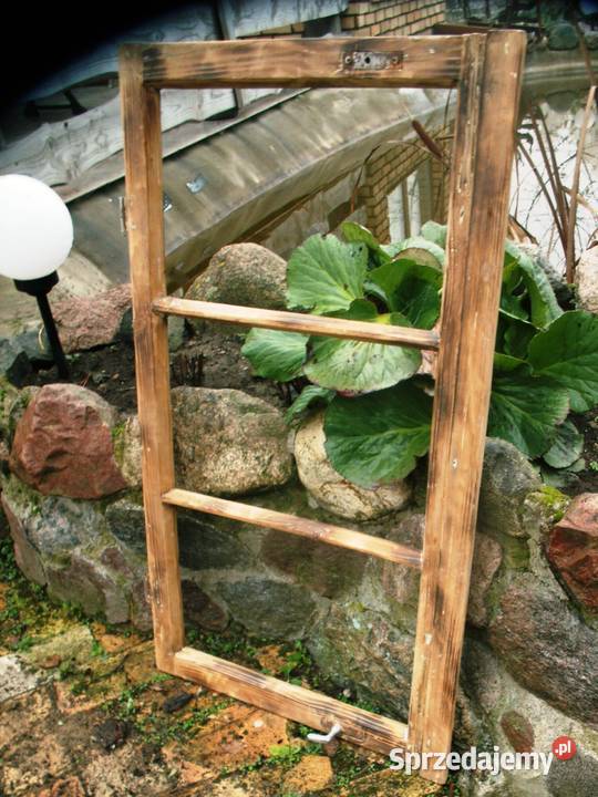 Rama okienna lustro aranżacja wnętrz 104x61