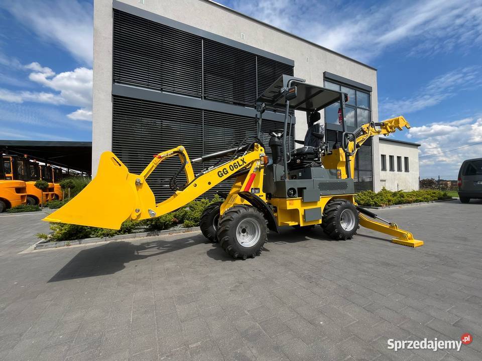 Koparkoładowarka GG06 LX nowa 2024 Gunter Lidzbark sprzedam