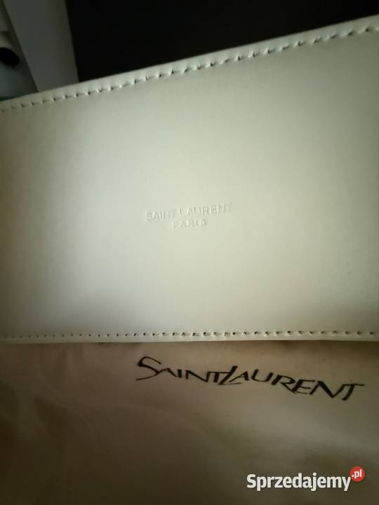 Premium Torebka kuferek Saint Laurent Gaby skóra Wrocław