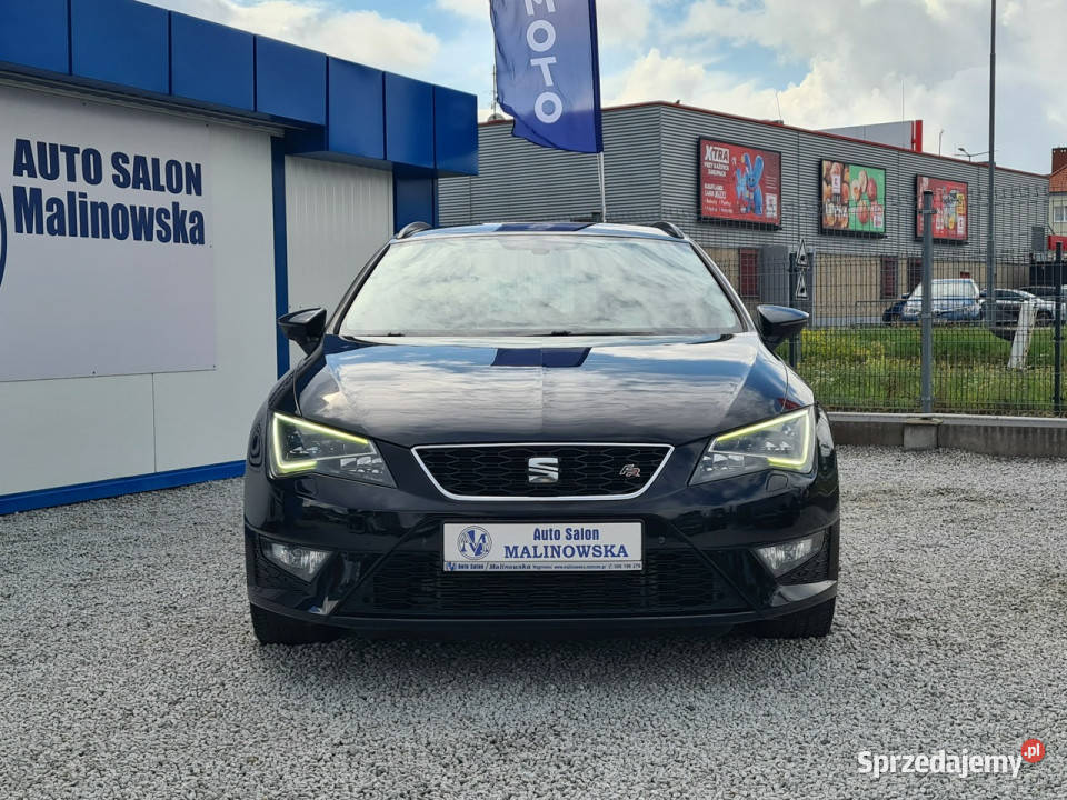Seat Leon FR Navi 2xPDC Grzane Fotele Półskóry Wągrowiec