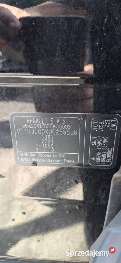 Renault Arkana 16 hybryda wspomaganie kierownicy Arkana Pobiedziska