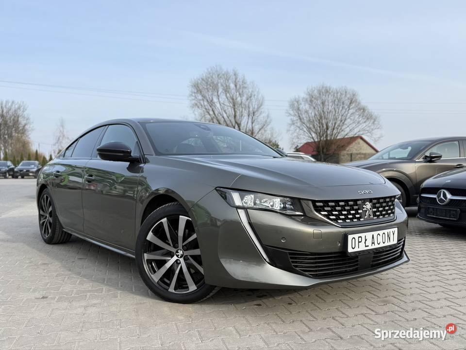 Peugeot 508 GT Line 16 PureTech 180 Kamera 360 180KM Krośniewice