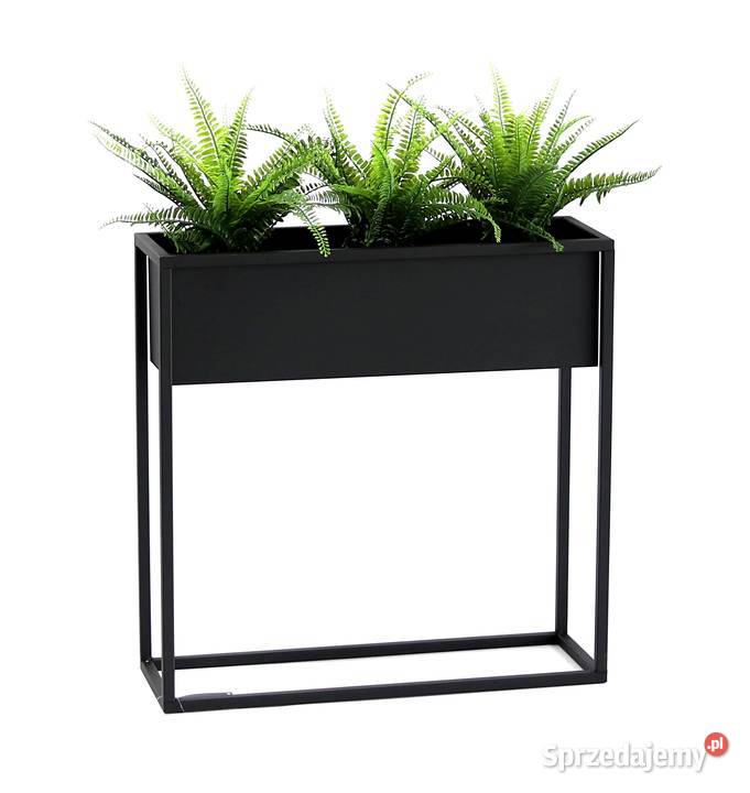 Kwietnik Metalowy Stojak Donica 60x60 skrzynka Sobienie-Jeziory sprzedam