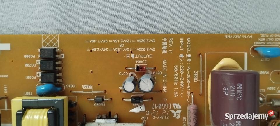 ZASILACZ PE385001UNLF 2400K46M Elektronika wielkopolskie