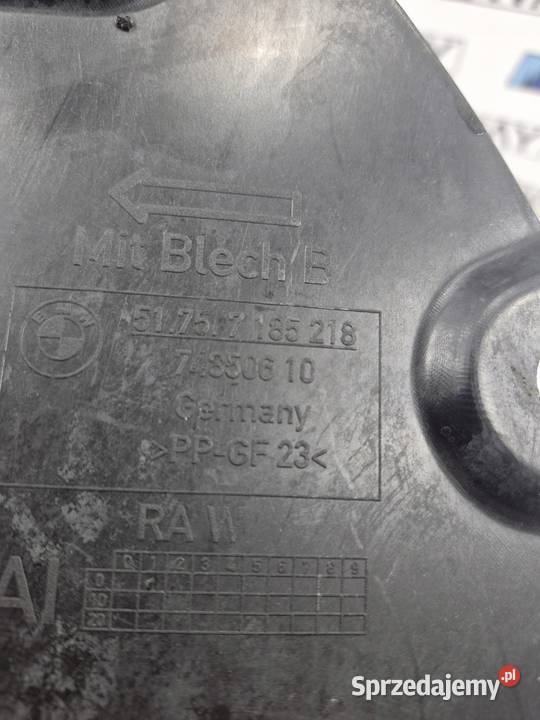 BMW E81 E87 E88 E90 E91 E92 OSŁONA PŁYTA