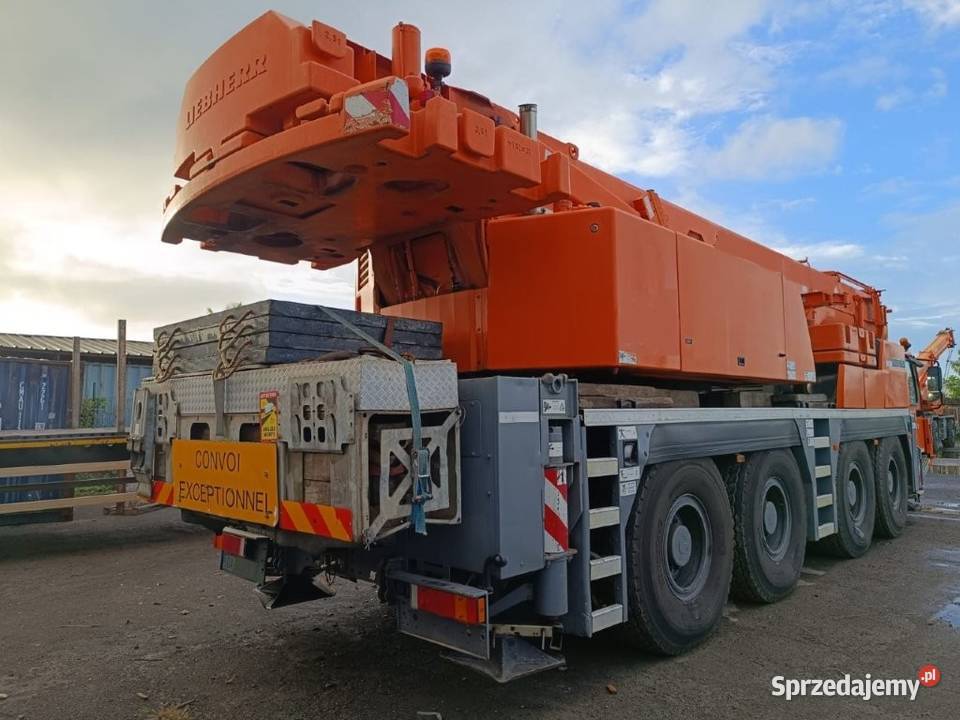 ŻURAW SAMOJEZDNY Liebherr LTM 110042 DźWIG Poznań