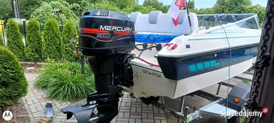 Łódź Motorowa Fletcher Arrow Sport 16 Mercury 90