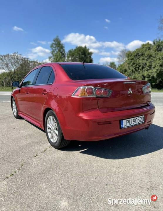 Mitsubishi Lancer Piękne Benzyna Salon Xenon wspomaganie kierownicy Lancer Mitsubishi Puławy