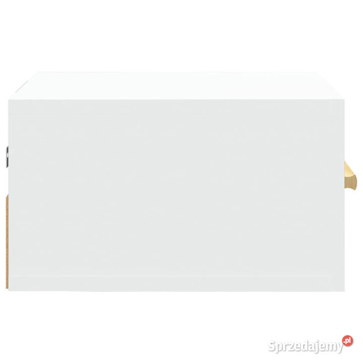 Wiszące szafki nocne 2 białe 35x35x20 WM812835 Warszawa